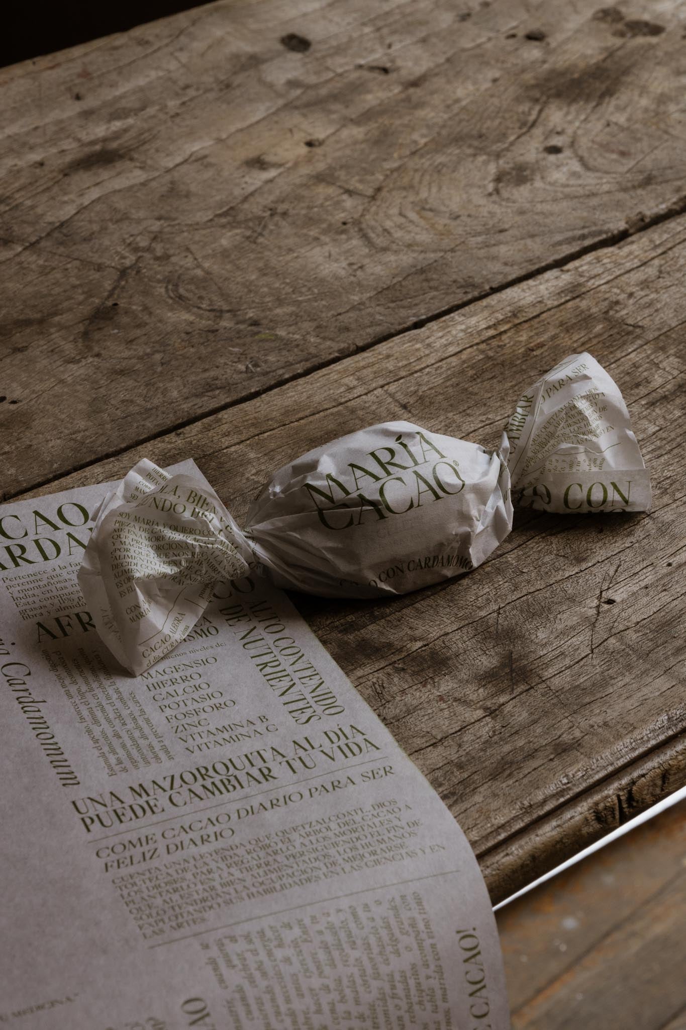 Mazorca de Cacao Cardamomo 120g - MaríaCacao