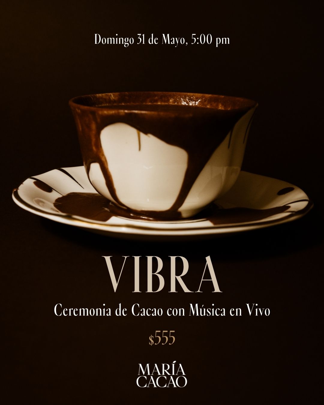 Vibra: Ceremonia con Música en Vivo - MaríaCacao