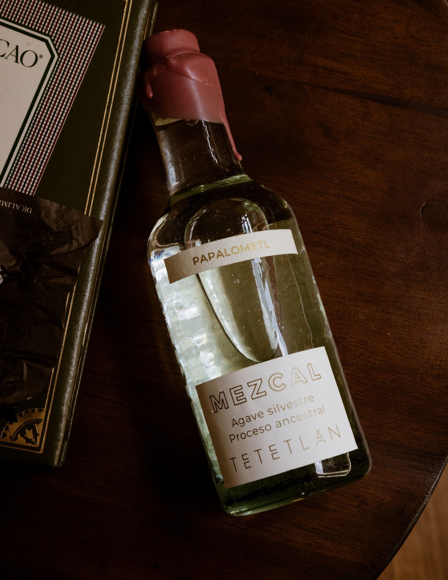 Mezcal Artesanal Tetetlán 200 ml. - MaríaCacao