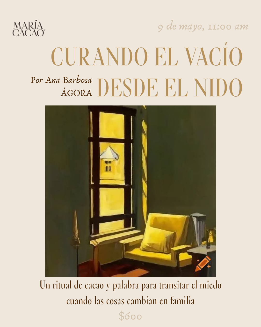 Curando el vacío desde el Nido - MaríaCacao