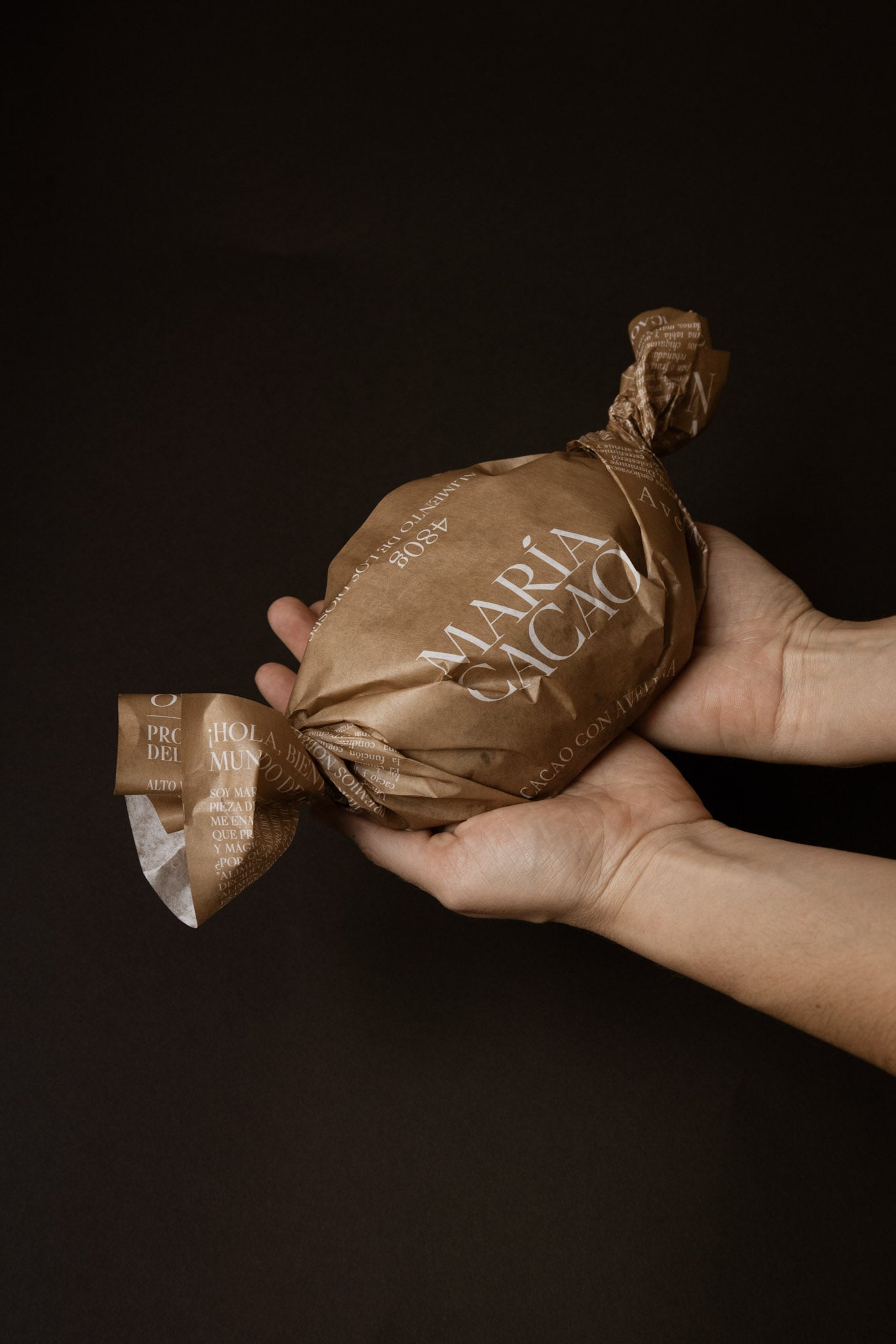 Mazorca de Cacao con Avellana 480g - MaríaCacao