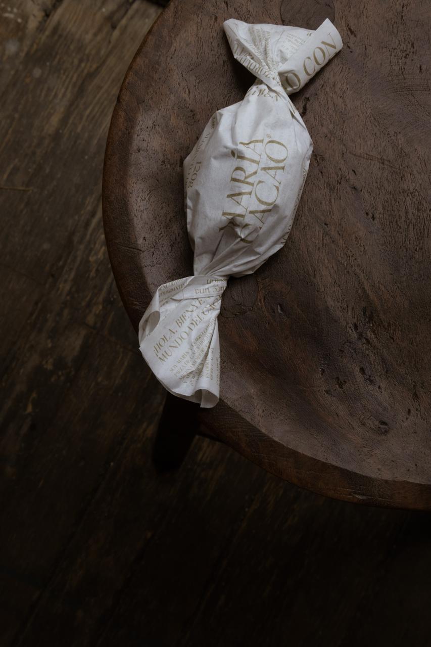 Mazorca de Cacao con Jengibre 120g - MaríaCacao