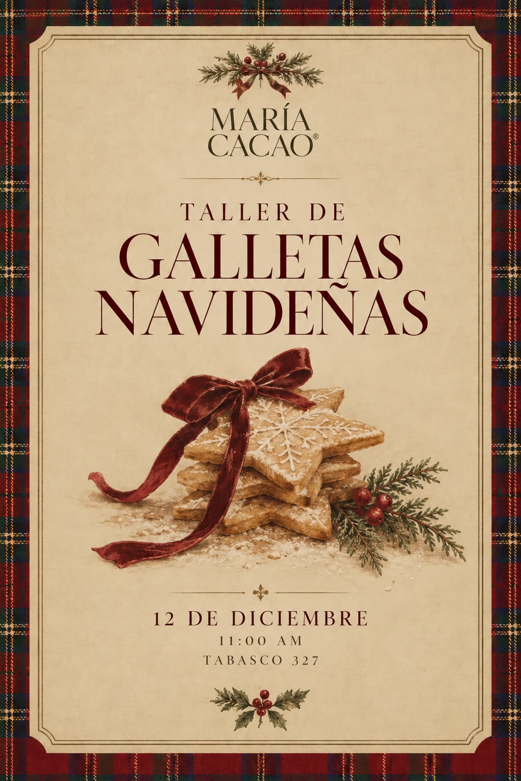 Taller de Galletas Navideñas 🍪🎄